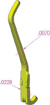 Figure 7 (mm). Edge rate contact